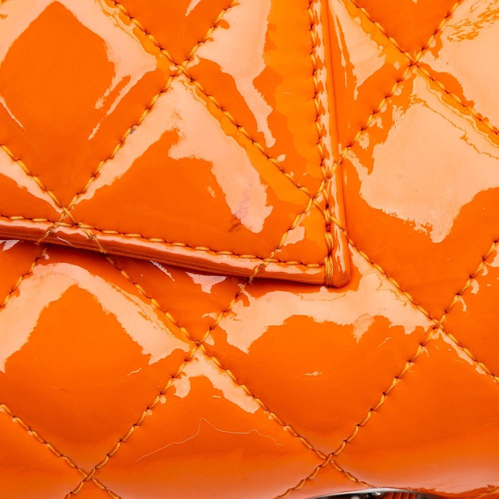 Pre-Loved Chanel Mini Rectangular Classic Patent Single Flap - Picture 7 of 10